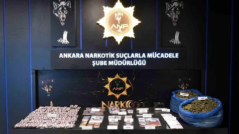 Ankara'da Uyuşturucu Operasyonu Yapıldı