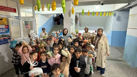 Diyarbakır'da Öğrencilerden İyi Kalpli Proje