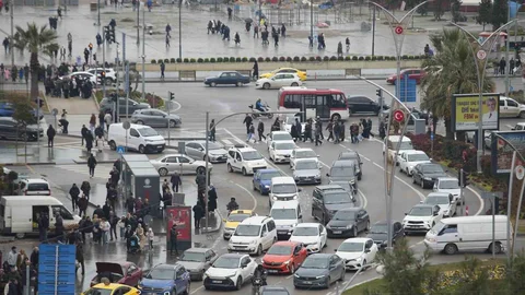Samsun'da Motorlu Araç Sayısı 541 Bini Geçti