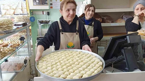 Devrek Beyaz Baklavası Bayram İçin Hazırlanıyor