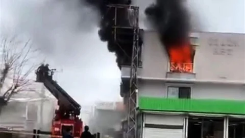 Batman'da Yangın Paniği Yaşandı