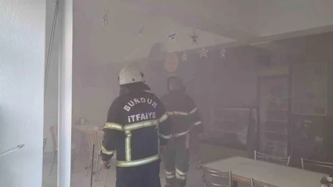 Burdur'da Doğalgaz Patlaması Meydana Geldi