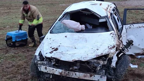 Afşin'de Trafik Kazası