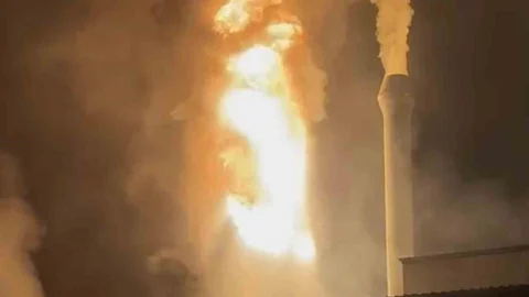 Akyazı'da Yağ Kazanı Patladı