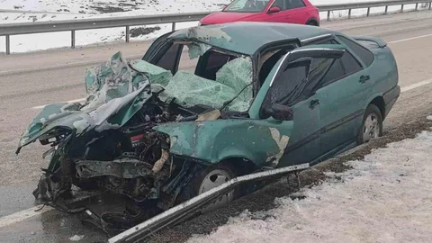 Erzurum'da Trafik Kazası Meydana Geldi