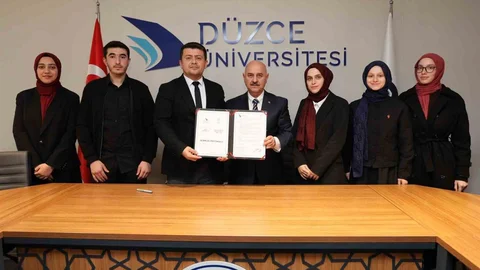 Düzce Üniversitesi'nde İş Birliği Protokolü
