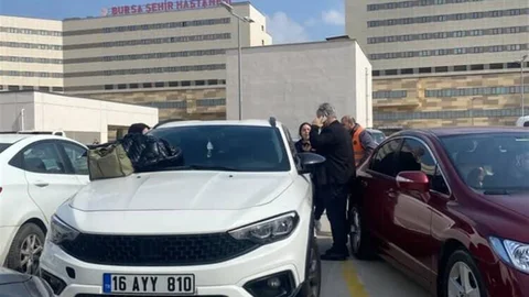 Bursa'da Otoparkta Çocuk Krizi