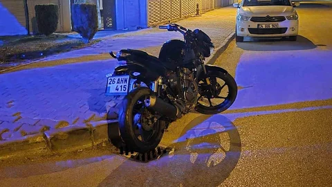 Eskişehir'de Motosiklet Kazası
