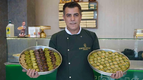 Gaziantep'te Baklava Üretimi Zirveye Çıktı