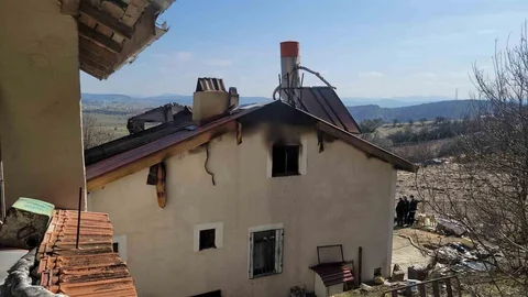 Karabük'te Yangında Hayatını Kaybetti