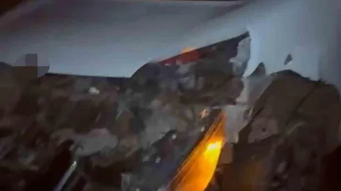 Kurtalan’da Maddi Hasarlı Kaza