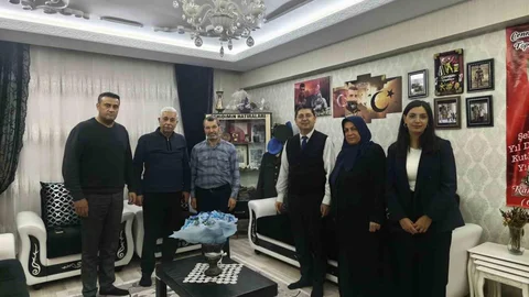 Gaziantep’te Şehit Ailesine Ziyaret