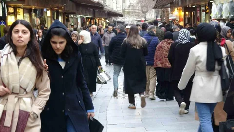 Gaziantep'te Bayram Alışverişi Yoğunluğu