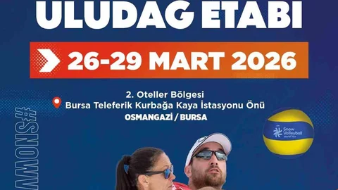 Uludağ'da 2026 FIVB Kar Voleybolu Dünya Turu Sponsoru