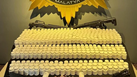 Malatya'da Uyuşturucu ve Silah Operasyonu