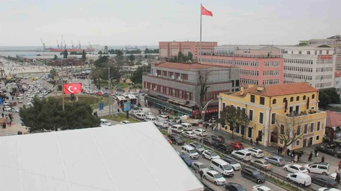 Samsun'da Bayram Yoğunluğu Artıyor