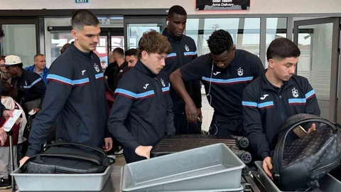 Trabzonspor İstanbul'a Ulaştı