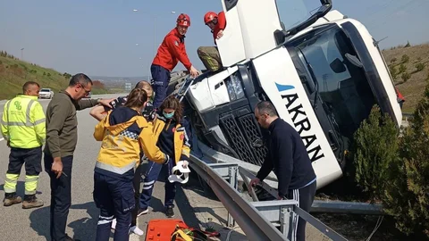 Susurluk'ta Tek Taraflı Kaza