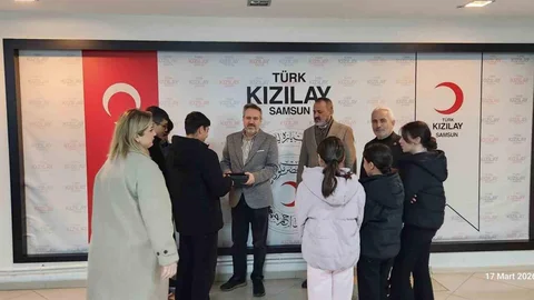 Samsun'dan Gazze'ye Yardım Eli