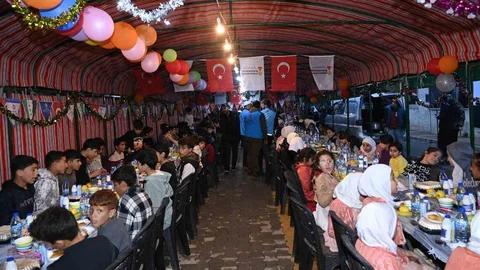 Kahramanmaraş'ta Ramazan İftarı Düzenlendi