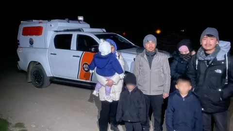 Çanakkale'de 7 Kaçak Göçmen Yakalandı