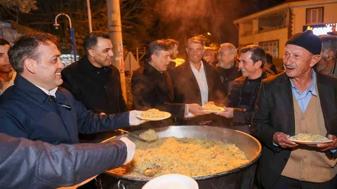 Kadir Pilavı Geleneği Bilecik'te Devam Ediyor