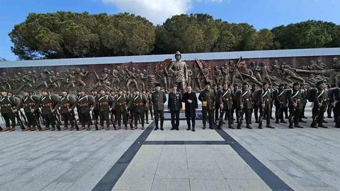 Çanakkale'de 57. Alay Yeniden Kuruldu