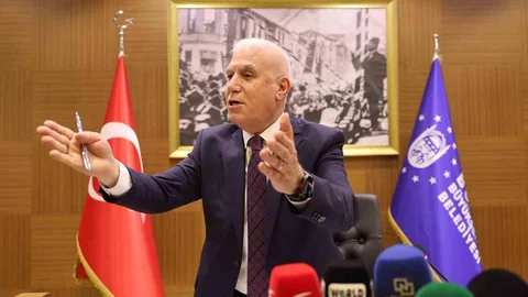 Bursa'da Başkan Bozbey'den Açıklamalar