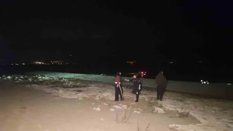 İznik Gölü'nde Trafik Kazası Meydana Geldi