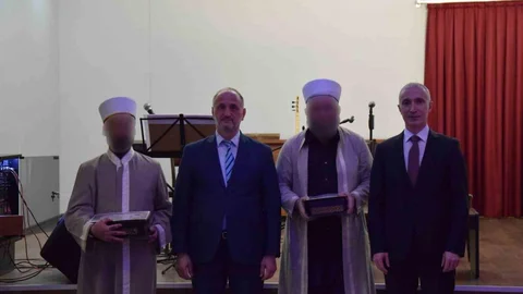 Trabzon'da Cezaevinde Hafızlık Töreni Düzenlendi