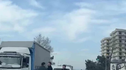 Bursa'da Trafikte Kavga Yaşandı
