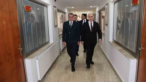 Vali Özkan ve Başkan Şimşek Görüştü