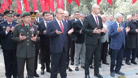 Aydın'da Çanakkale Şehitleri Anıldı