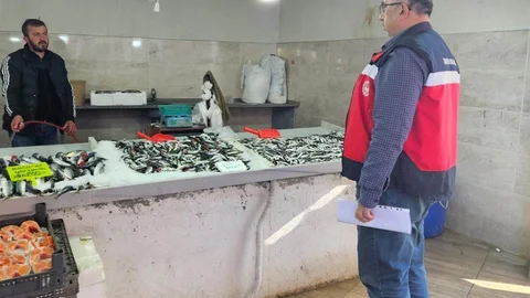 Emet’te Balıkçılara Denetim Yapıldı