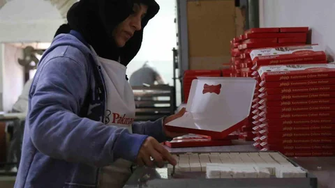 Kastamonu'da Helva Üretimi Yoğunlaştı