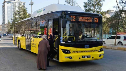 Diyarbakır'da Bayramda Ulaşım Ücretsiz Olacak