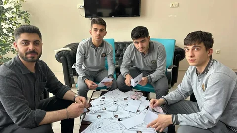 Bayburt'ta Öğrencilerden Yardım Kampanyası