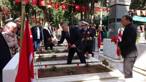 Mersin’de 18 Mart Anma Töreni Yapıldı