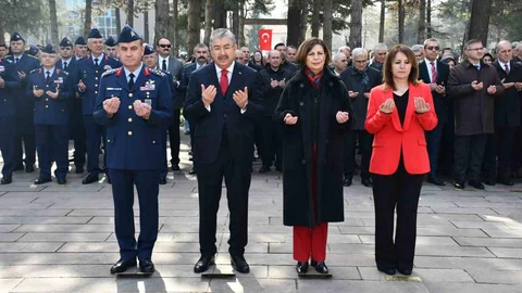 Eskişehir'de Şehitleri Anma Töreni