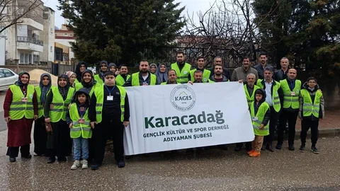 Adıyaman'da Bayram Öncesi Yardım Faaliyeti