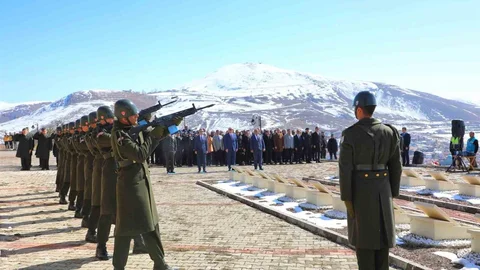 Bayburt'ta Anma Töreni Düzenlendi