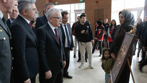 Sivas'ta Şehit ve Gazi Yakınları Sergisi