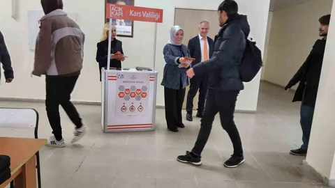 Kars’ta Üniversite Öğrencileriyle Açık Kapı Buluşması