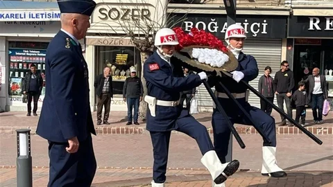 Tavşanlı'da Şehitler Anma Günü Kutlandı