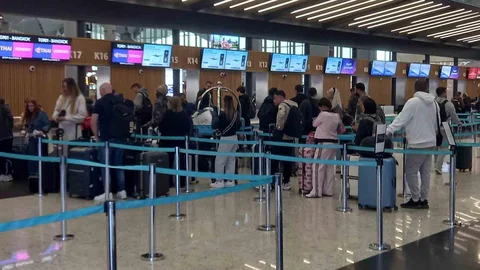 İstanbul Havalimanı'nda Bayram Yoğunluğu Başladı