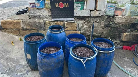 Hatay'da 790 Litre Kaçak Alkol Bulundu