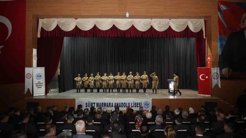 Siirt'te Şehitler Anma Günü Kutlaması