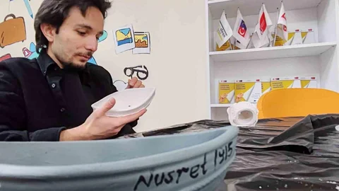 Gençlerden Tarihi Sanat Çalışması