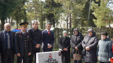 Çaycuma’da Şehitlere Dualar Edildi