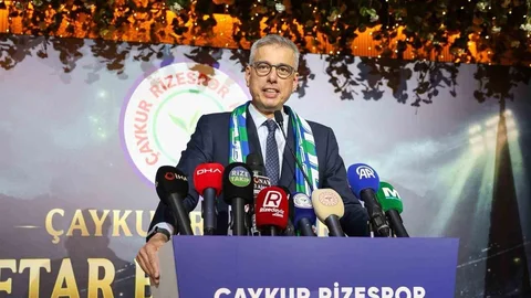 Rize'de Rizespor'a Övgü